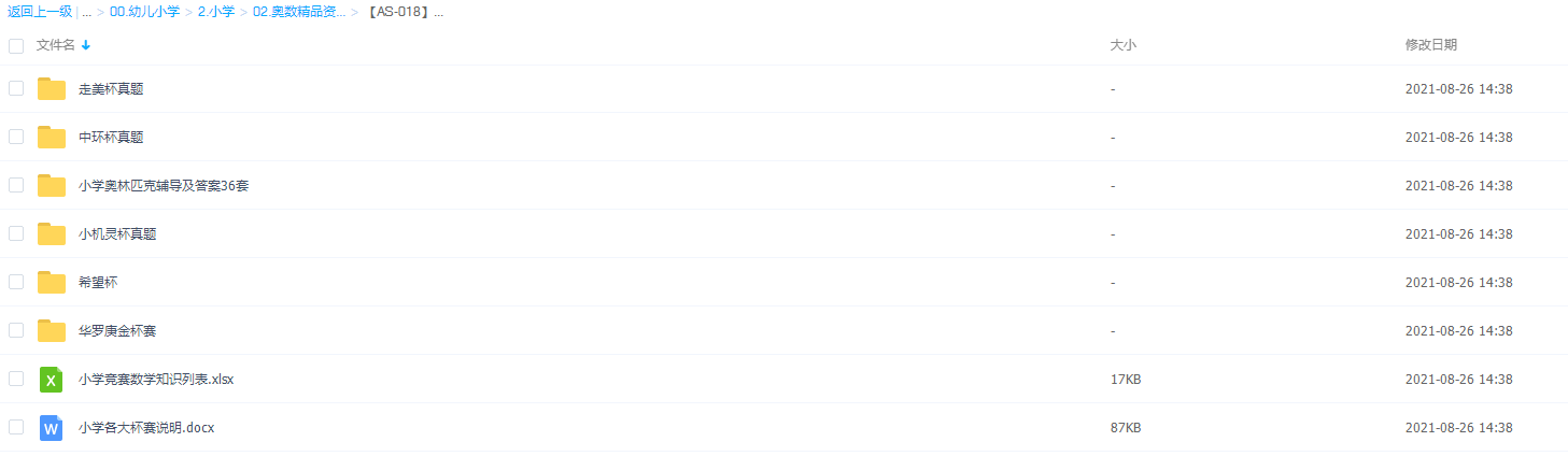 历年小学奥数杯赛真题试卷大全套插图 历年小学奥数杯赛真题试卷大全套插图
