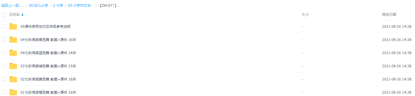 小学语文《七彩阅读》练习插图 小学语文《七彩阅读》练习插图