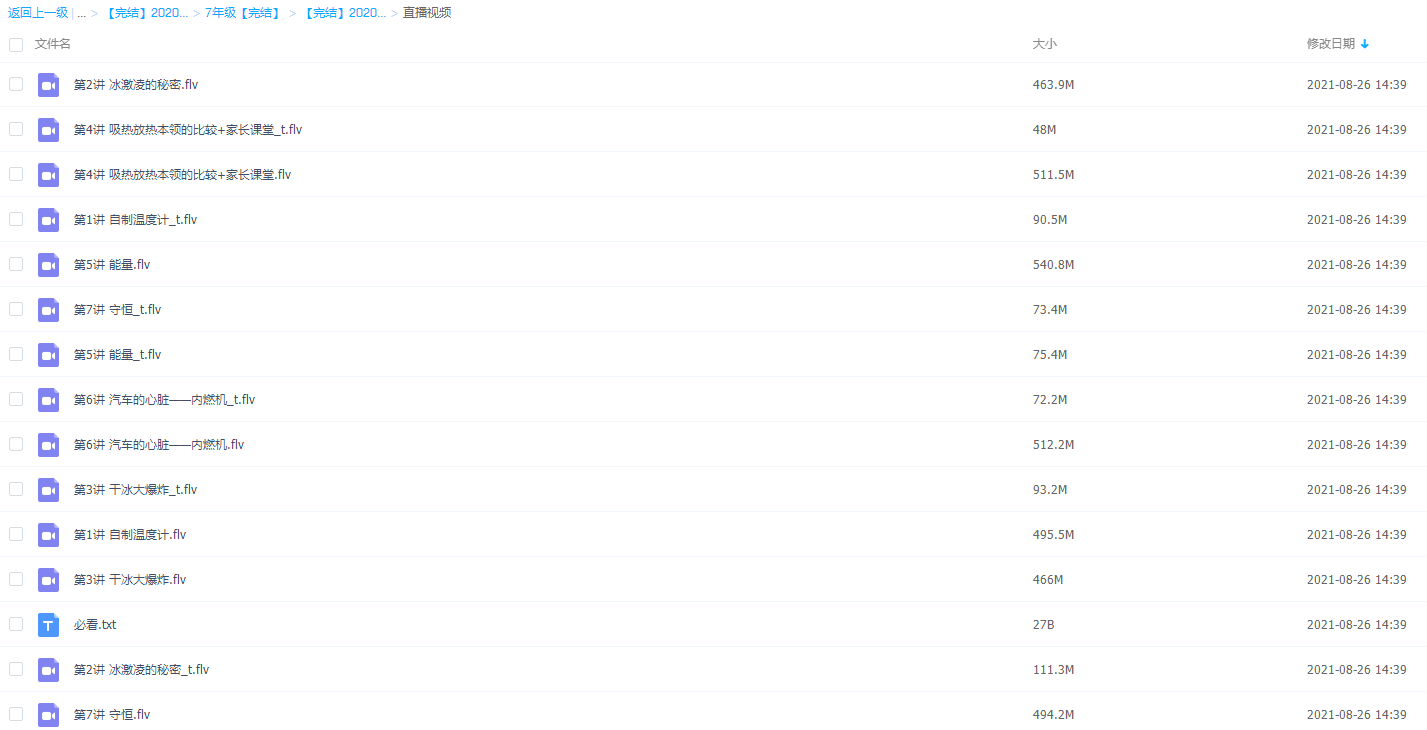 学而思杨萌2020寒初一大科学目标直播班资源插图1