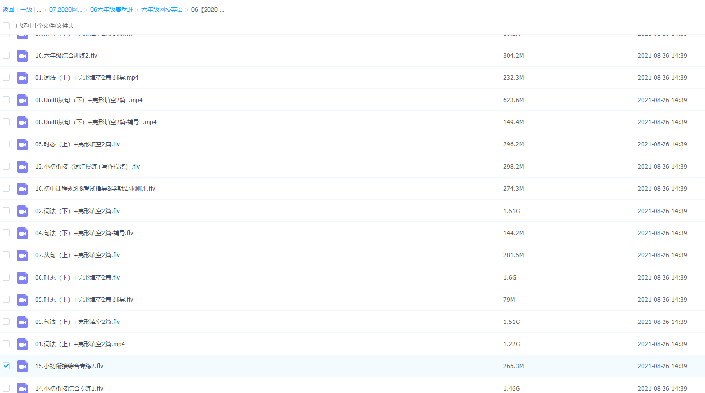 2020学而思六年级(闫功瑾)双优英语直播目标A+班插图1 2020学而思六年级(闫功瑾)双优英语直播目标A+班插图1