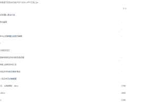 小学1-6年级语文知识点归纳