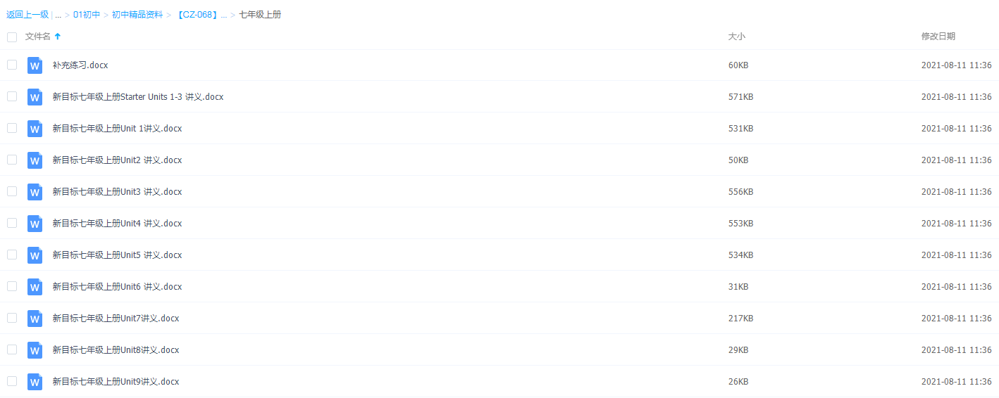 新东方优能初中英语全套(word讲义)插图1 新东方优能初中英语全套(word讲义)插图1