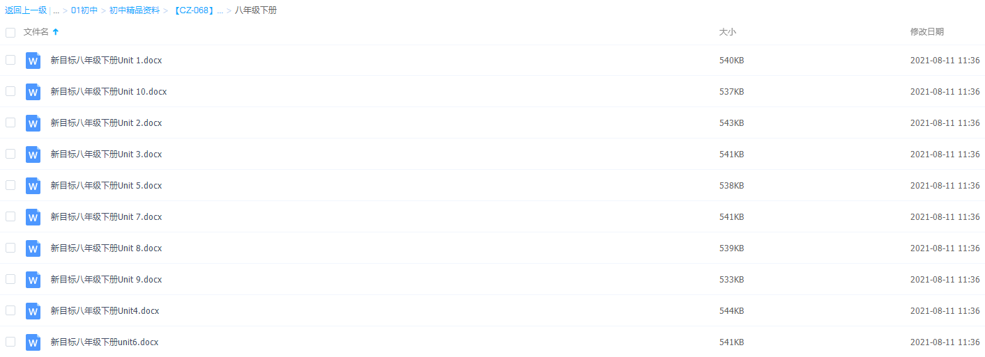 新东方优能初中英语全套(word讲义)插图3 新东方优能初中英语全套(word讲义)插图3