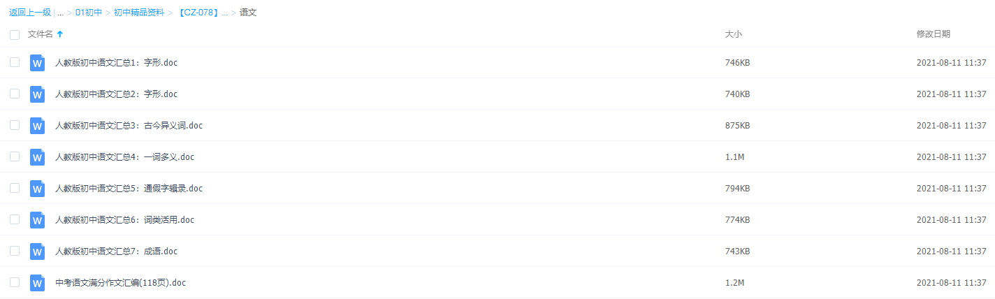北京掌门一对一初中资料（语数英物化 ）插图