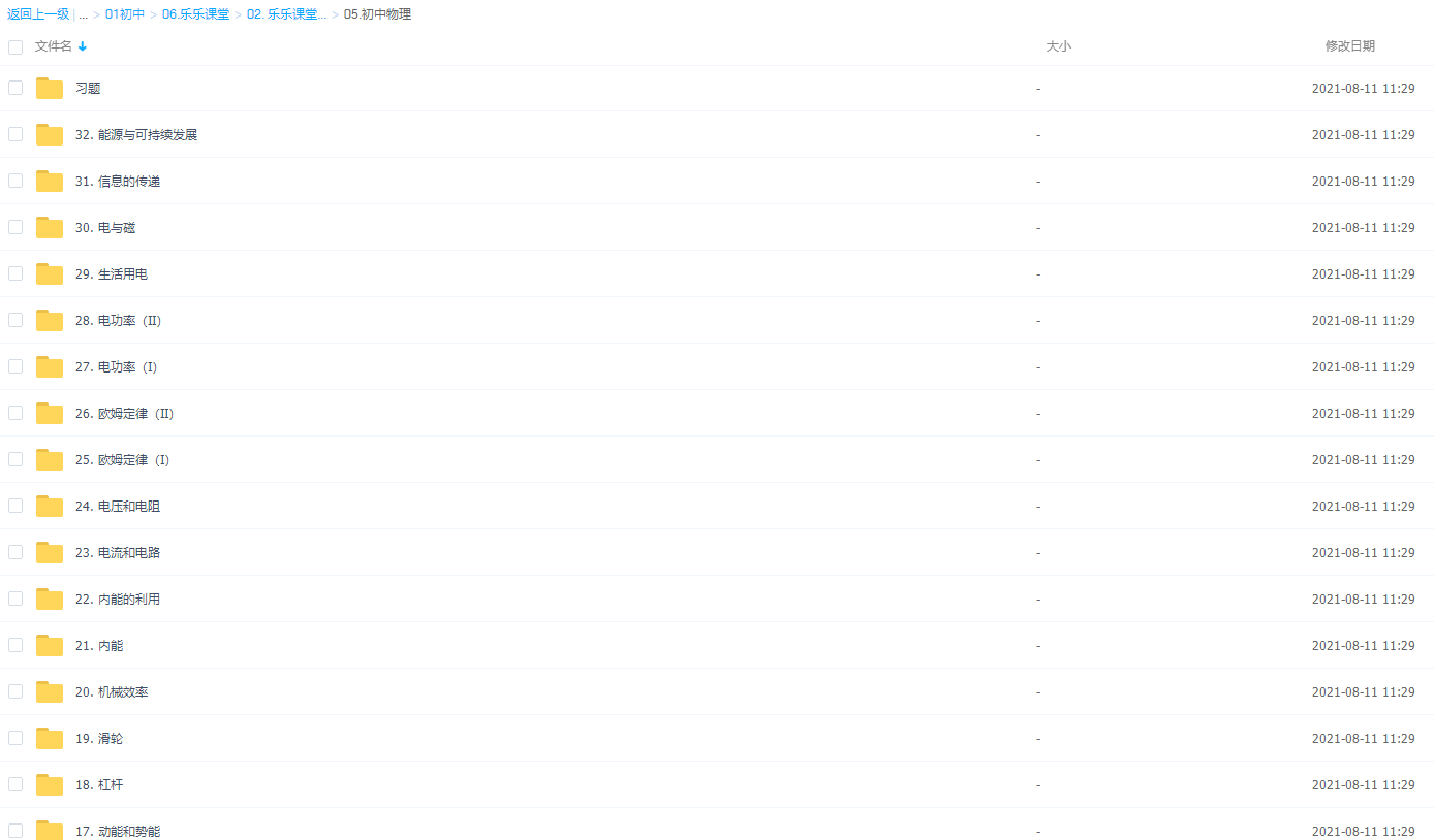乐乐课堂-初中中考物理专题插图1