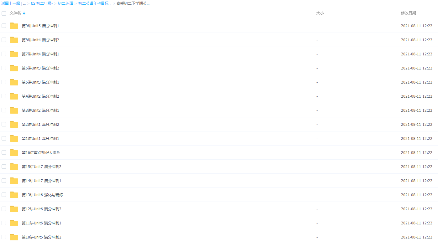 初二英语年卡目标满分班(上海牛津版)【朱平】插图1 初二英语年卡目标满分班(上海牛津版)【朱平】插图1