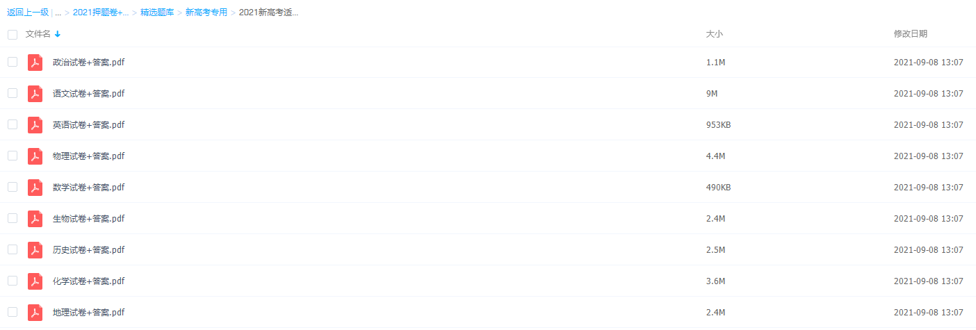 2021新高考适应性考试预测卷-插图 2021新高考适应性考试预测卷-插图