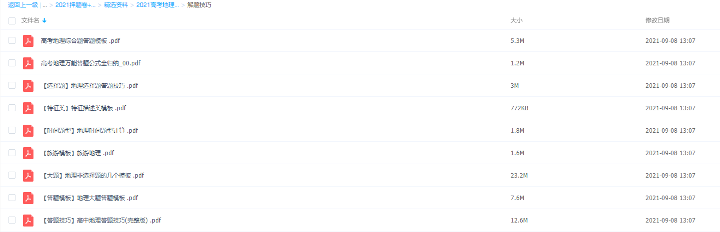 2021高考地理精选资料包插图