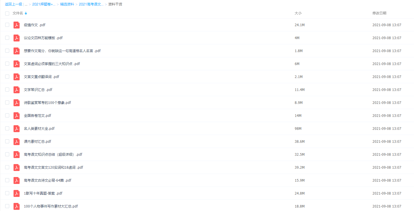 2021高考语文精选资料包插图1