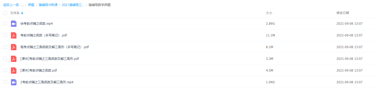 2021猿辅导数学押题冲刺课插图