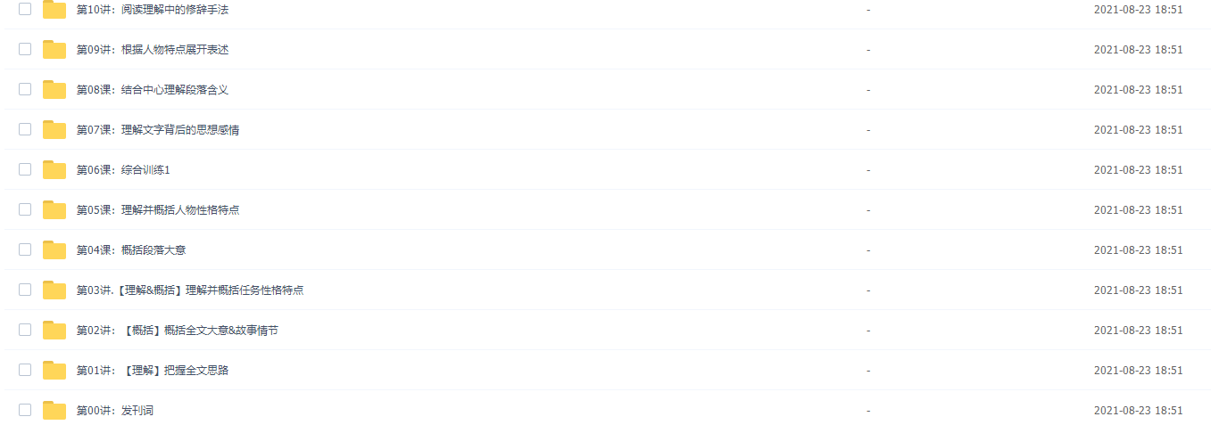 少年行平说语文平哥阅读理解《初阶•概括与表述》插图1 少年行平说语文平哥阅读理解《初阶•概括与表述》插图1
