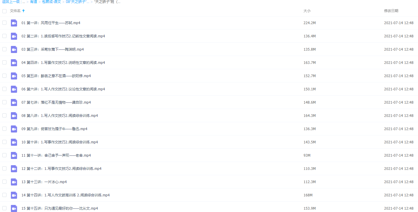 有道包君成小学语文天之骄子班语文阅读写作视频网课插图