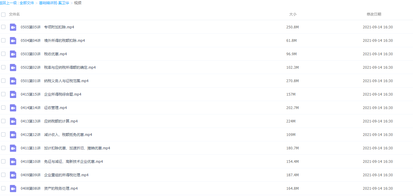 奚卫华2021年注会税法基础精讲阶段课程插图3 奚卫华2021年注会税法基础精讲阶段课程插图3