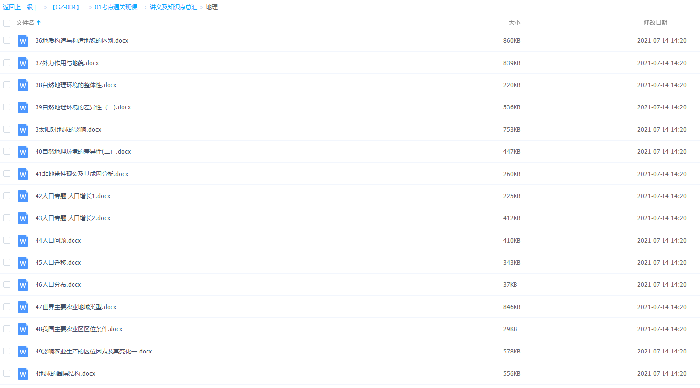 三陶教育高考通关班8科讲义（word版）可打印插图2