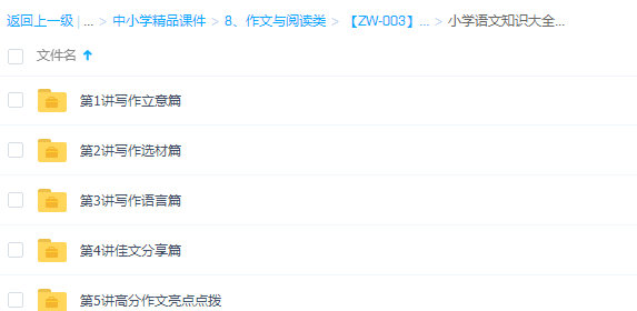 学而思小学写作技巧宝典班视频课程插图 学而思小学写作技巧宝典班视频课程插图