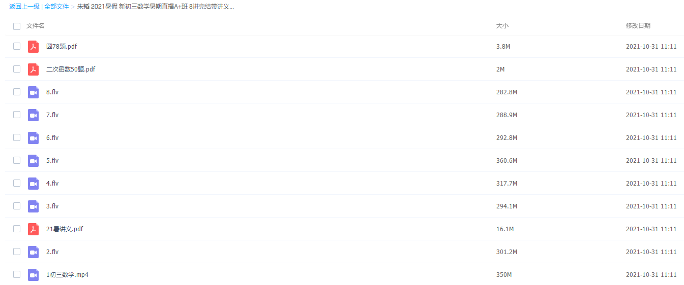 学而思朱韬2021暑假新初三数学暑期直播A+班视频课程插图 学而思朱韬2021暑假新初三数学暑期直播A+班视频课程插图