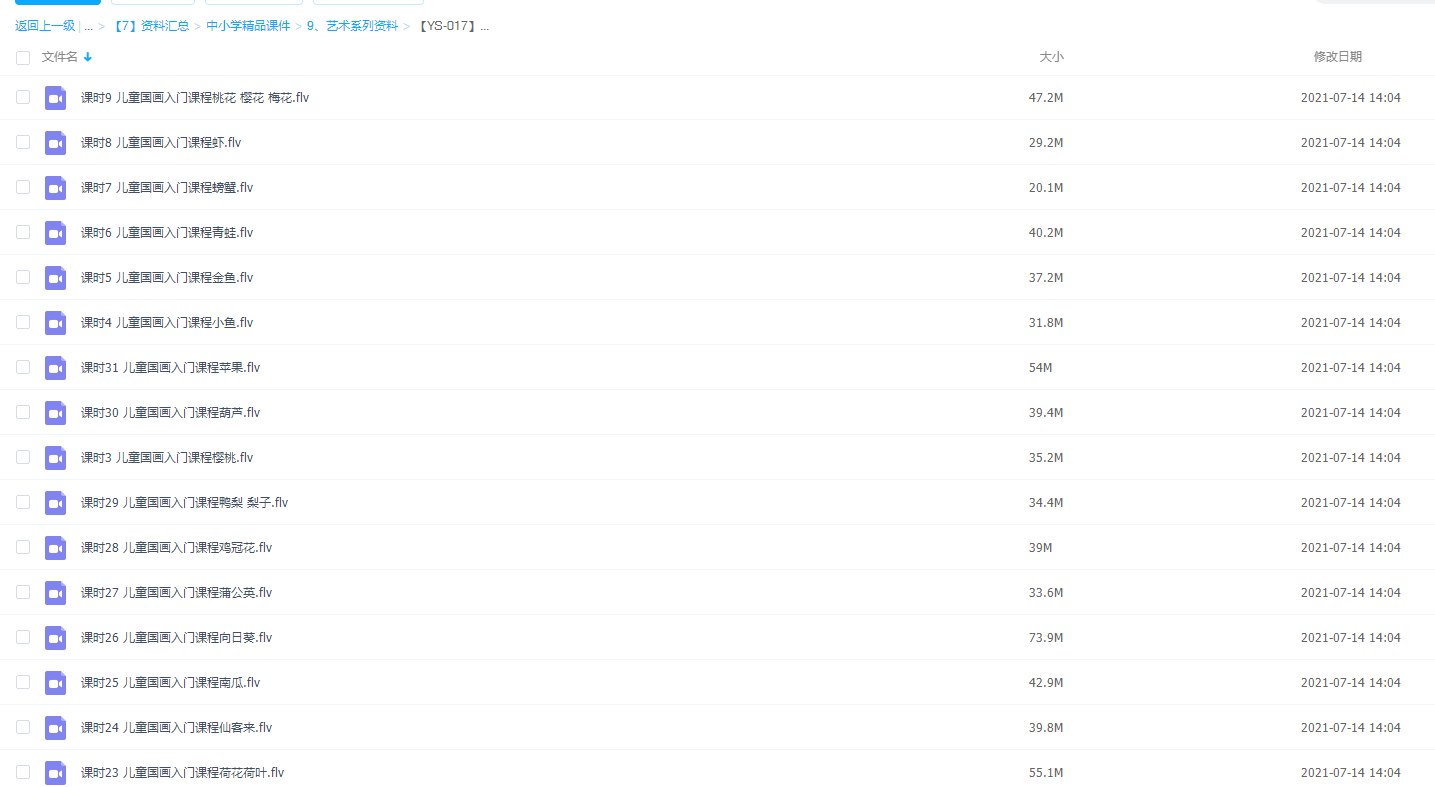儿童国画入门基础课程视频插图1