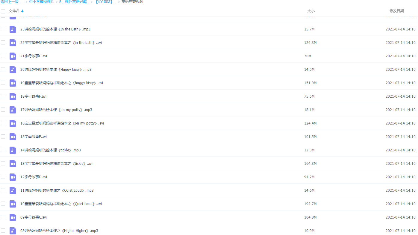 年糕妈妈精品课程Sherry老师的英语启蒙课插图1 年糕妈妈精品课程Sherry老师的英语启蒙课插图1