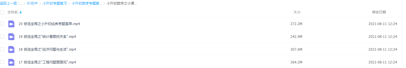 233网校小学小升初之小课堂大收获全套视频插图 233网校小学小升初之小课堂大收获全套视频插图