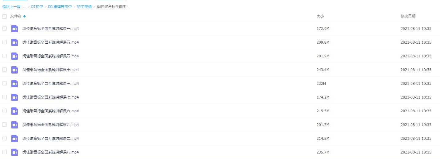 猿辅导闵佳琳音标全面系统视频课程插图