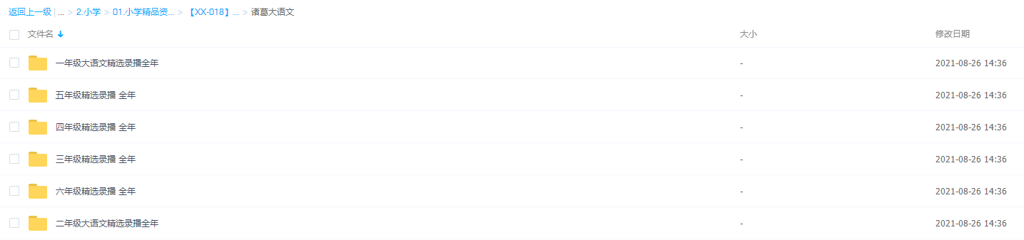 诸葛大语文1-6年级小学视频课程全套插图 诸葛大语文1-6年级小学视频课程全套插图