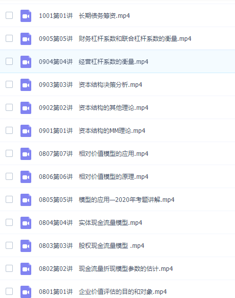 黄静CPA注会教材财管-基础精讲班插图 黄静CPA注会教材财管-基础精讲班插图