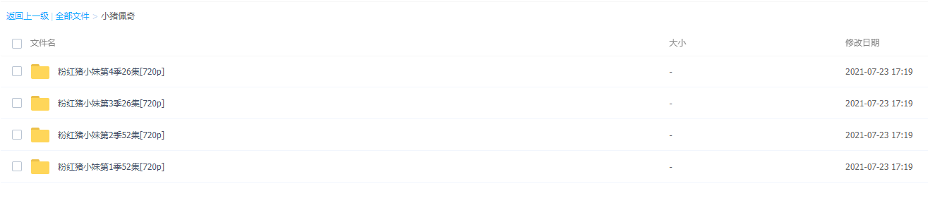 小猪佩奇动画片全集98（1-4季）下载插图