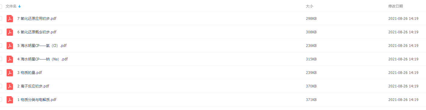 作业帮林森2020暑高一化学尖端班视频课程插图1