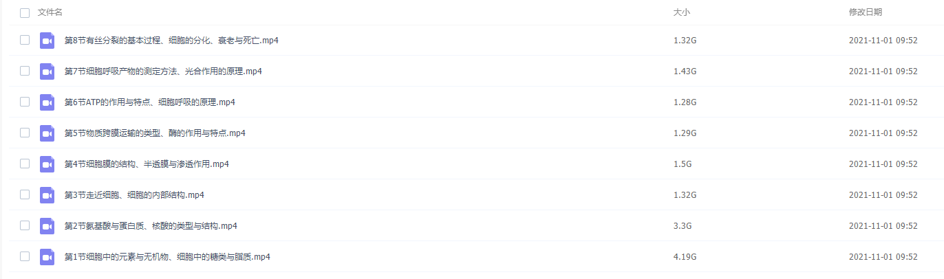 乐学在线任春磊高一生物2021年暑期视频课程插图
