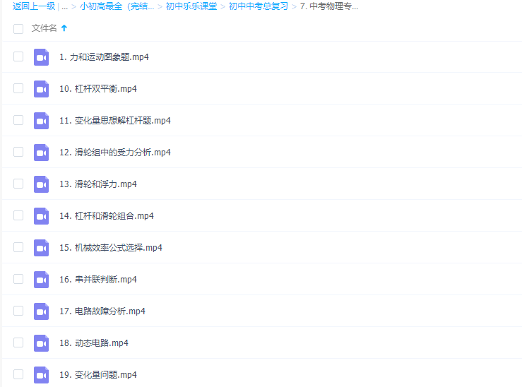 乐乐课堂中考物理成绩提升视频教程插图1