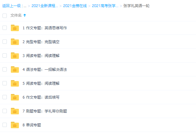 高考金榜在线2021学礼英语一轮高清视频课插图 高考金榜在线2021学礼英语一轮高清视频课插图