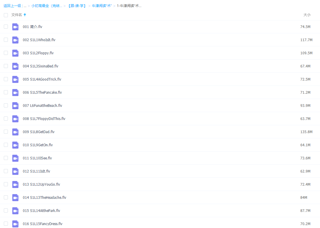 牛津阅读术一阶的视频课程插图2 牛津阅读术一阶的视频课程插图2