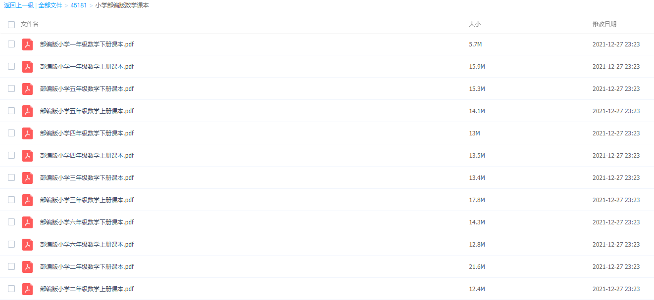 部编版小学全套课本电子书(语文数学英语)全套PDF课程插图 部编版小学全套课本电子书(语文数学英语)全套PDF课程插图