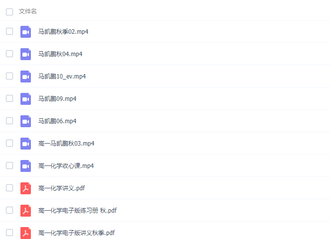 高途马凯鹏2021秋季 高一化学秋季系统班更新14讲插图