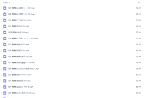 人教版小学一年级数学上册网课同步辅导讲课视频课程全集