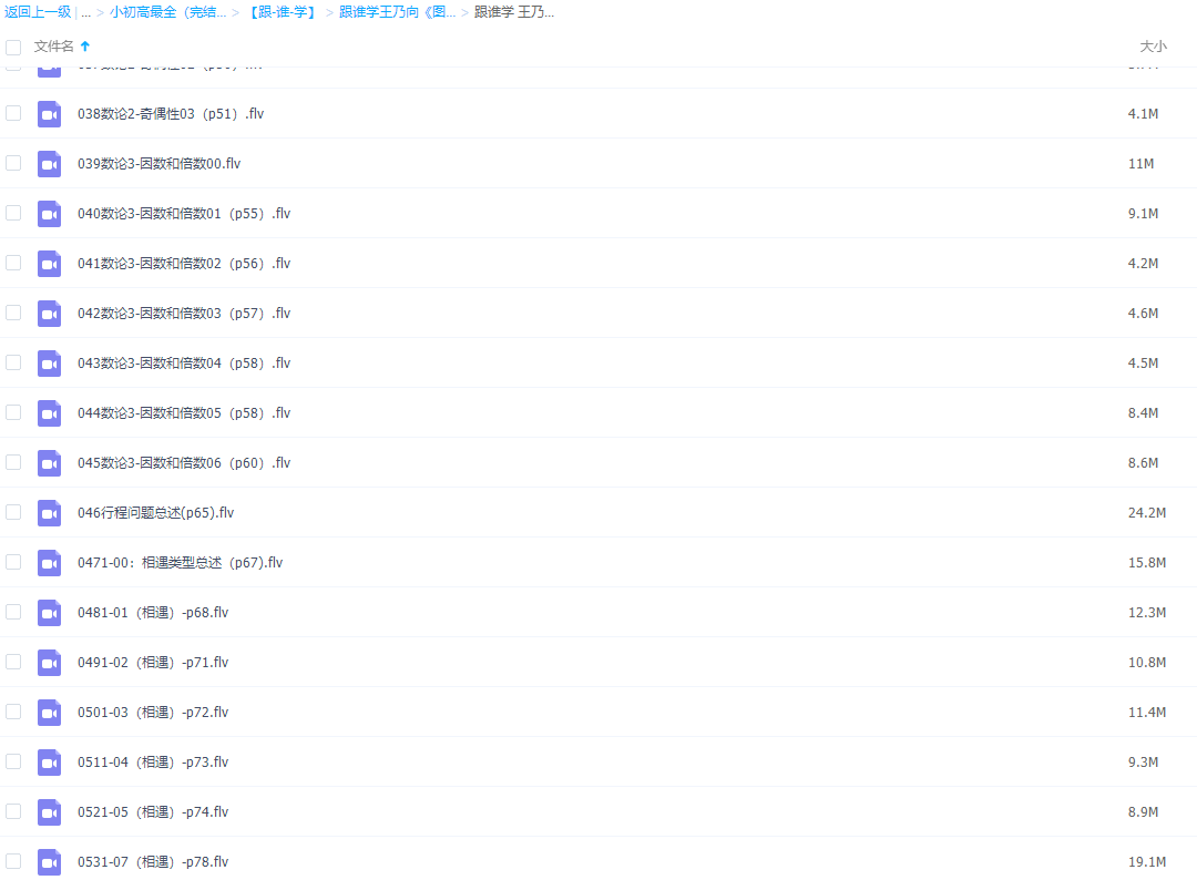 跟谁学王乃向《图说数学》小学奥数中级版教学视频全集下载(中级 含课件)插图1