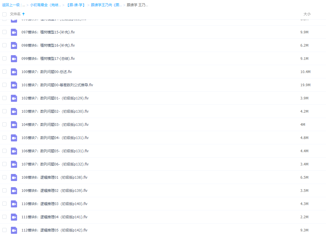 王乃向《图说数学》小学奥数初级版教学视频全集下载(初级 含PDF)插图 王乃向《图说数学》小学奥数初级版教学视频全集下载(初级 含PDF)插图