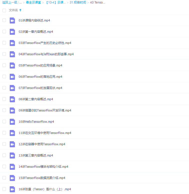 极客时间《TensorFlow快速入门与实践》完结插图3 极客时间《TensorFlow快速入门与实践》完结插图3