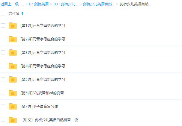 学而思剑桥少儿英语自然拼音二级教学视频全集插图