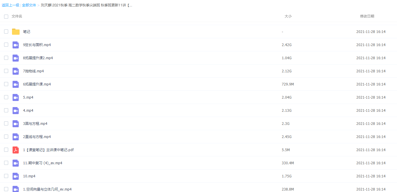 刘天麒 2021秋季高二数学秋季尖端班秋季班更新11讲插图 刘天麒 2021秋季高二数学秋季尖端班秋季班更新11讲插图