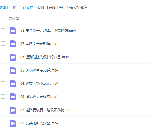 小灯塔警车小治安全教育动画8集插图