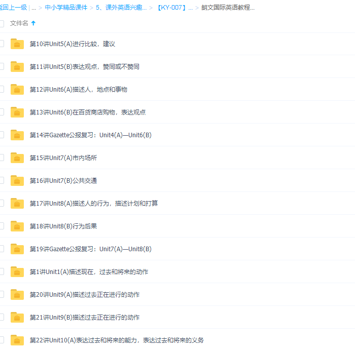 学而思王欣朗文国际英语教程Side by Side 第二册视频课程插图1 学而思王欣朗文国际英语教程Side by Side 第二册视频课程插图1