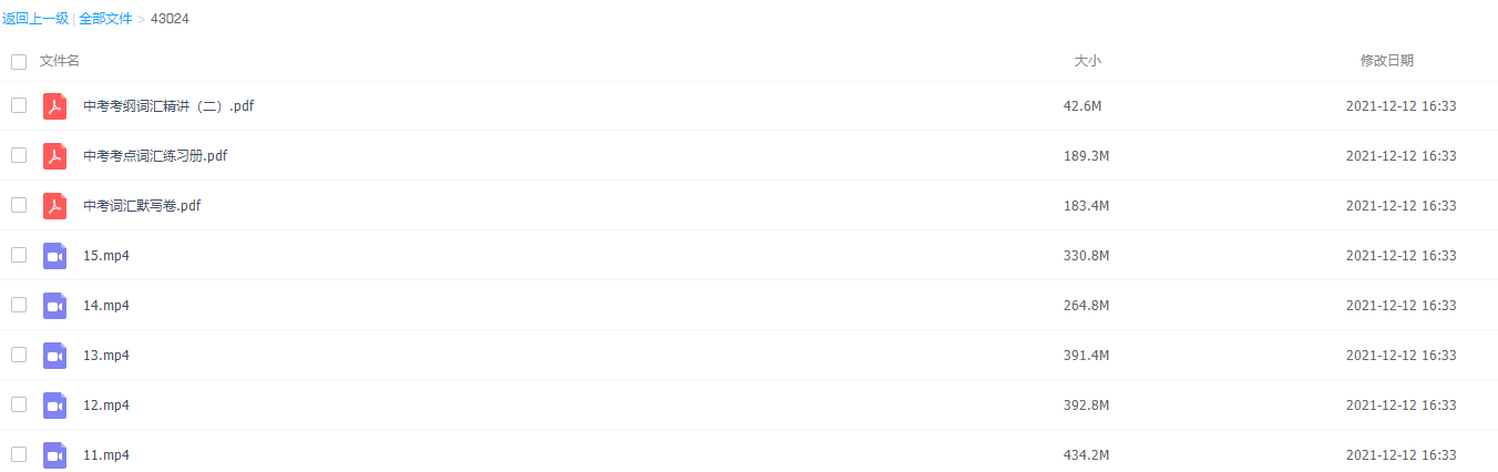 花儿英语优质录播课英语中考词汇线二期插图 花儿英语优质录播课英语中考词汇线二期插图