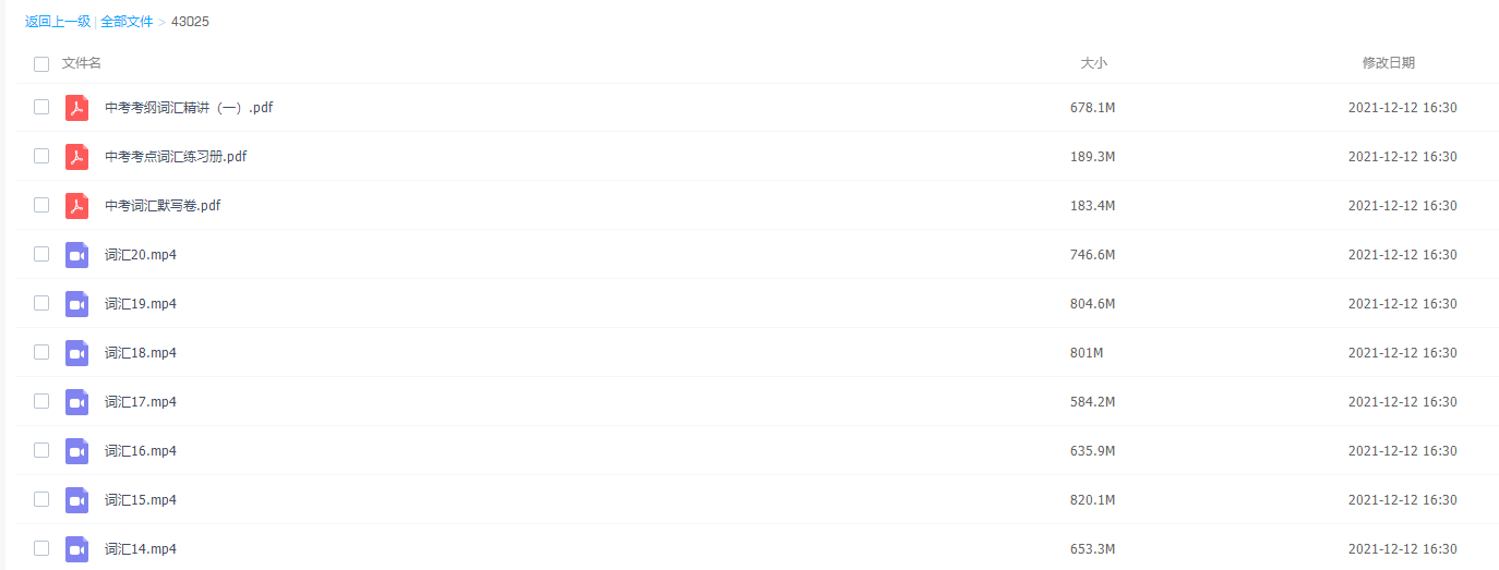 花儿英语中考词汇线上精讲班(一期)视频课程插图 花儿英语中考词汇线上精讲班(一期)视频课程插图