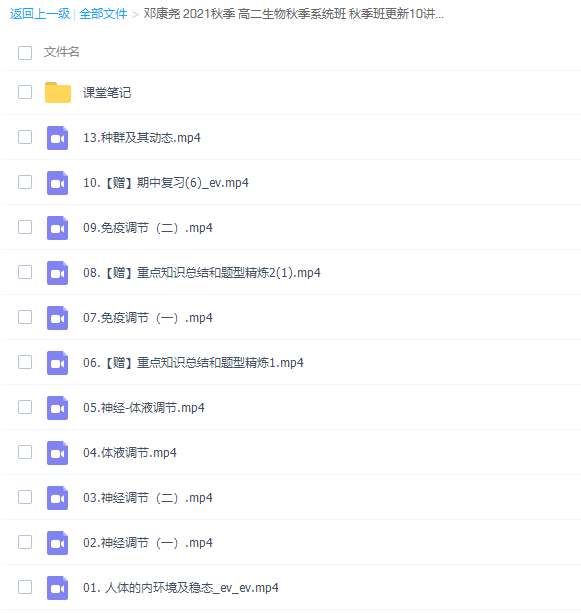 作业帮邓康尧2021高二生物秋季班更新13讲插图1 作业帮邓康尧2021高二生物秋季班更新13讲插图1