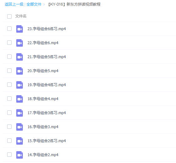 新东方自然拼读(自然拼音)精讲23节课视频课程插图1