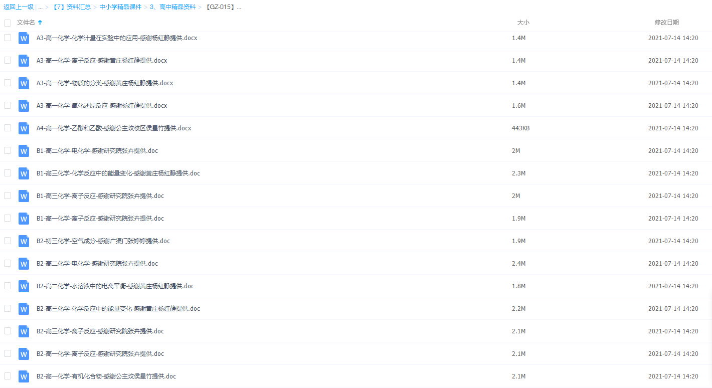 优盛一对一高中化学专题讲义word126份可打印插图2 优盛一对一高中化学专题讲义word126份可打印插图2
