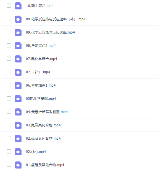 高中化学作业帮张文涛高三化学2021年秋季冲顶班课程插图2 高中化学作业帮张文涛高三化学2021年秋季冲顶班课程插图2