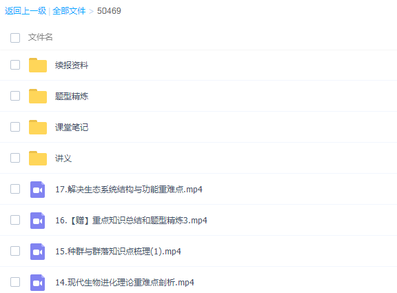 高中生物作业帮苏萧伊高三生物2021年秋季尖端班课程插图1