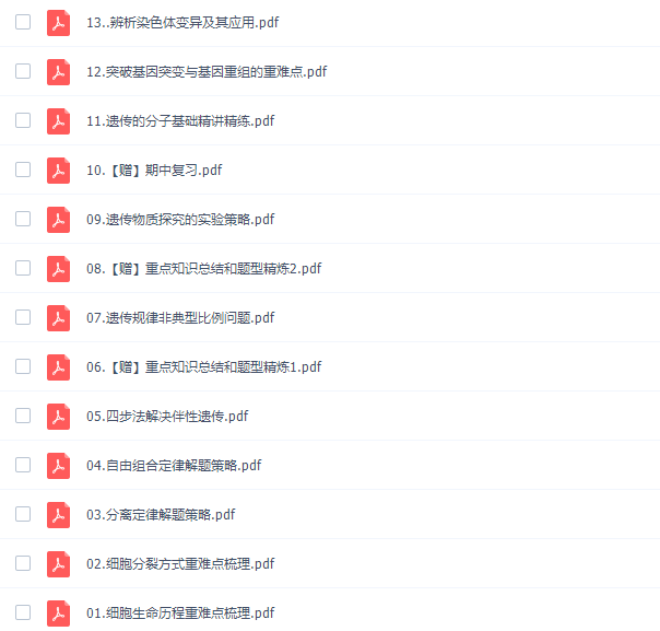 高中生物作业帮苏萧伊高三生物2021年秋季尖端班课程插图